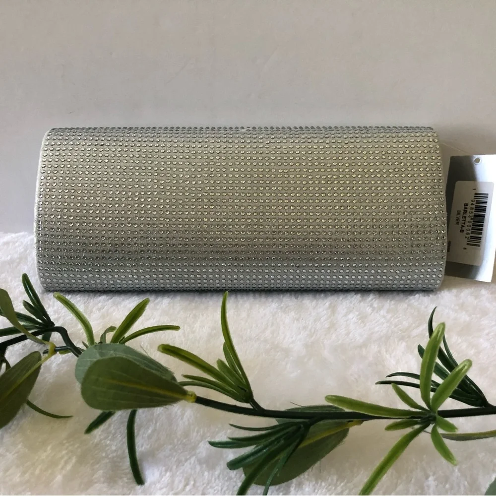 Nina Crystal Minaudiere Flap Long Clutch & Crossbody, NWT - Picture 2 of 12